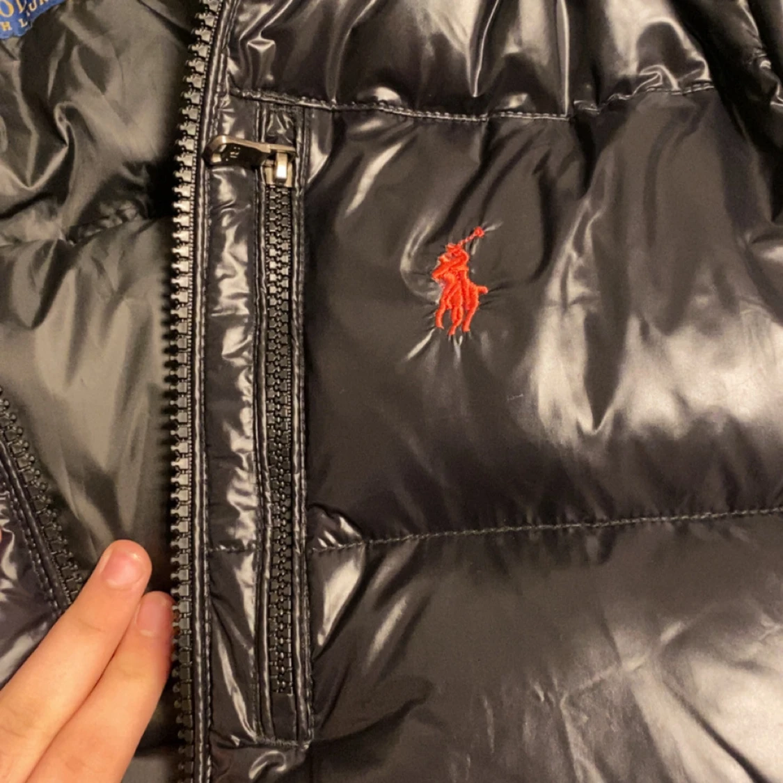 Svart pufferjacka från Polo Ralph Lauren - 1