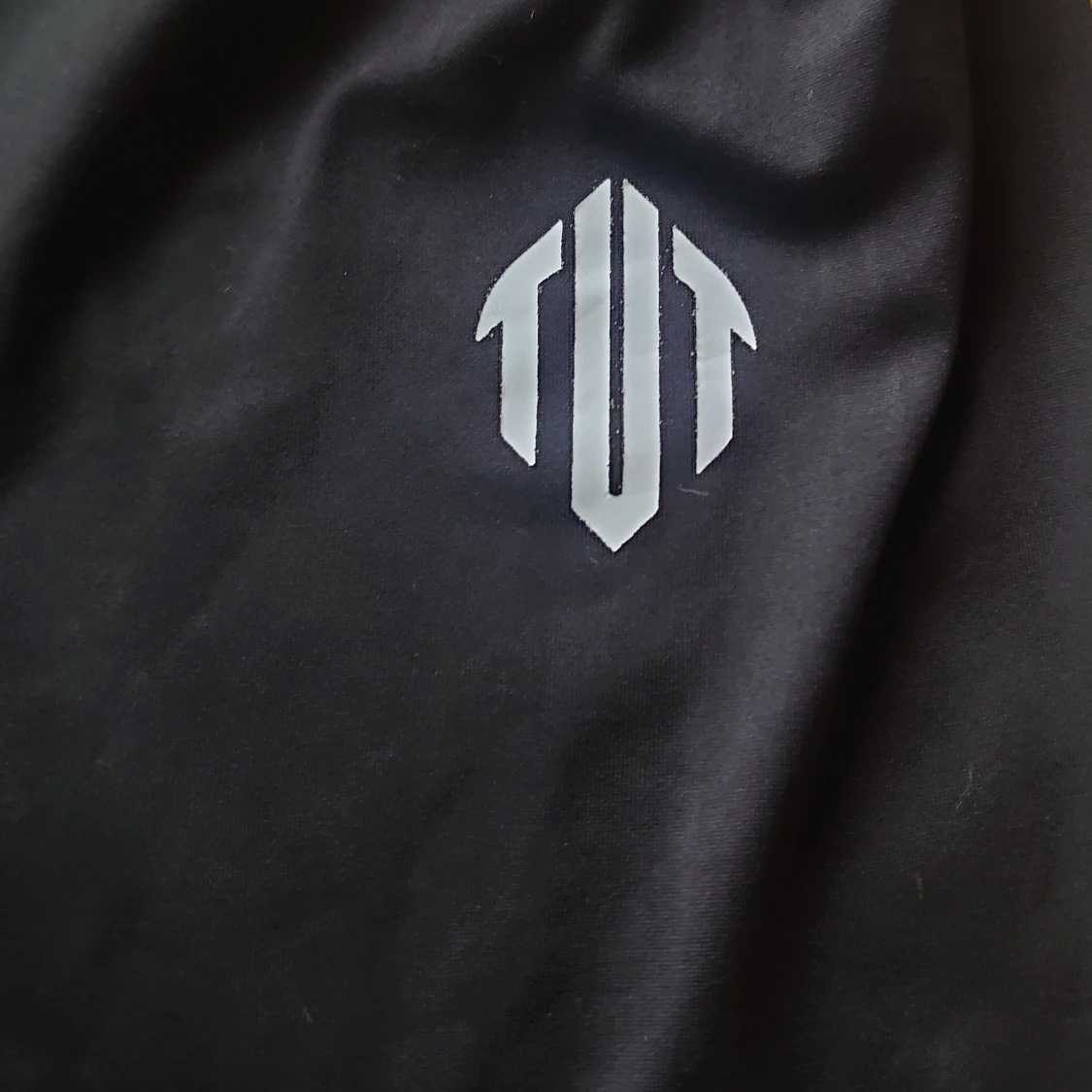 Svarta träningsbyxor med meshdetaljer, 3/4 längd, dam, M - 3