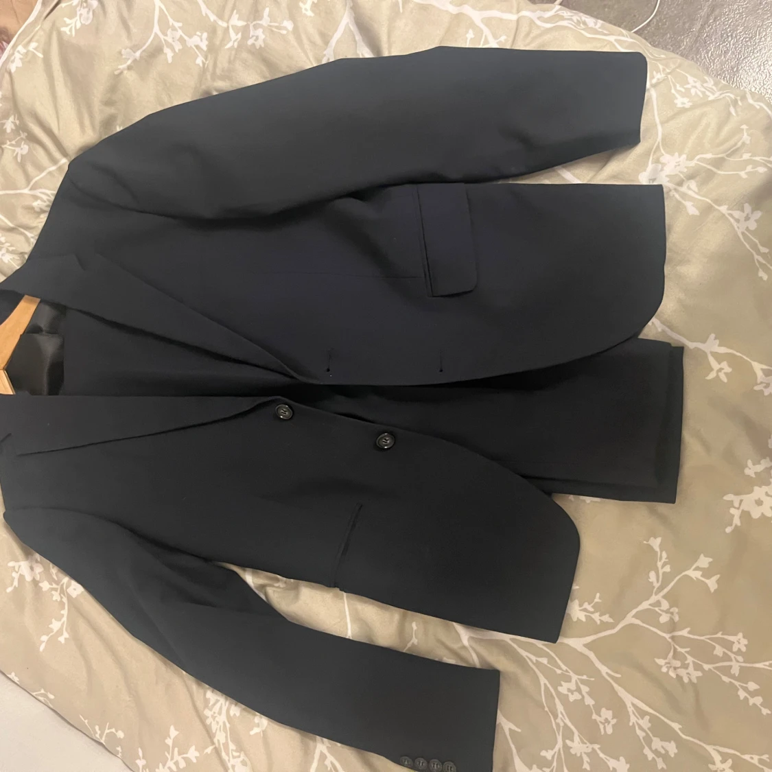 Svart kostym Lindbergh White slim fit - 4