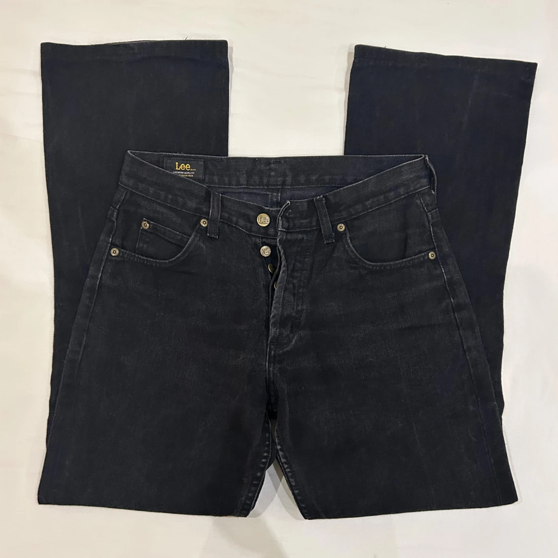 Svarta bootcut jeans från Lee W31 L34
