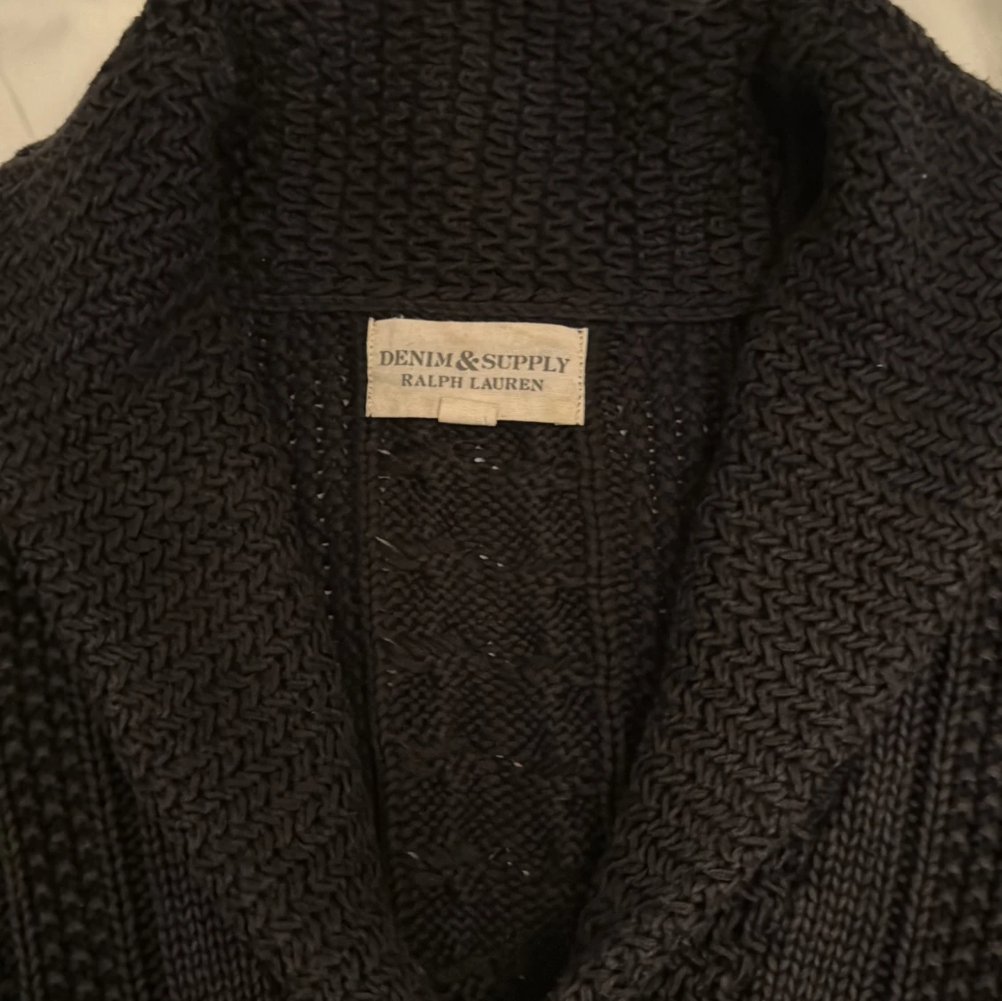 Svart kofta från Ralph Lauren - 1