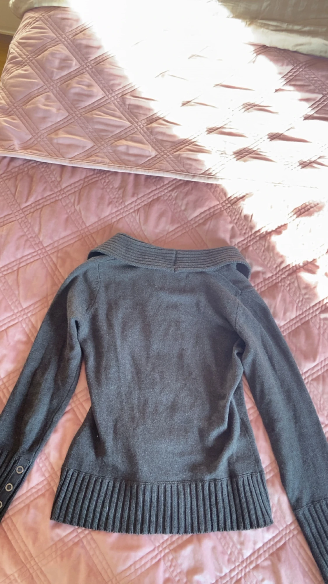 Grå stickad tröja Esprit de Corp - 1