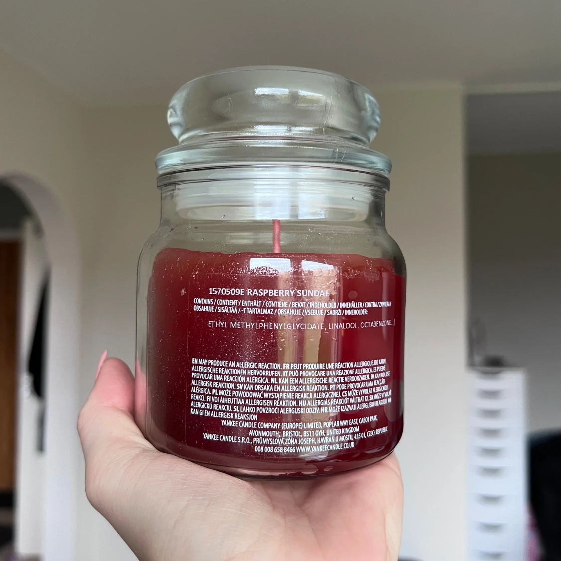 Yankee Candle - Raspberry Sundae  - 1