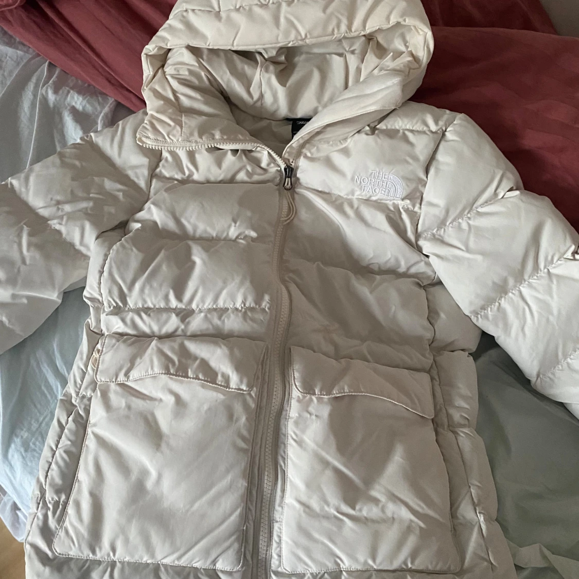 Off white pufferjacka från The North Face - 1