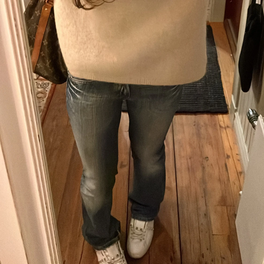 Lågmidjade jeans