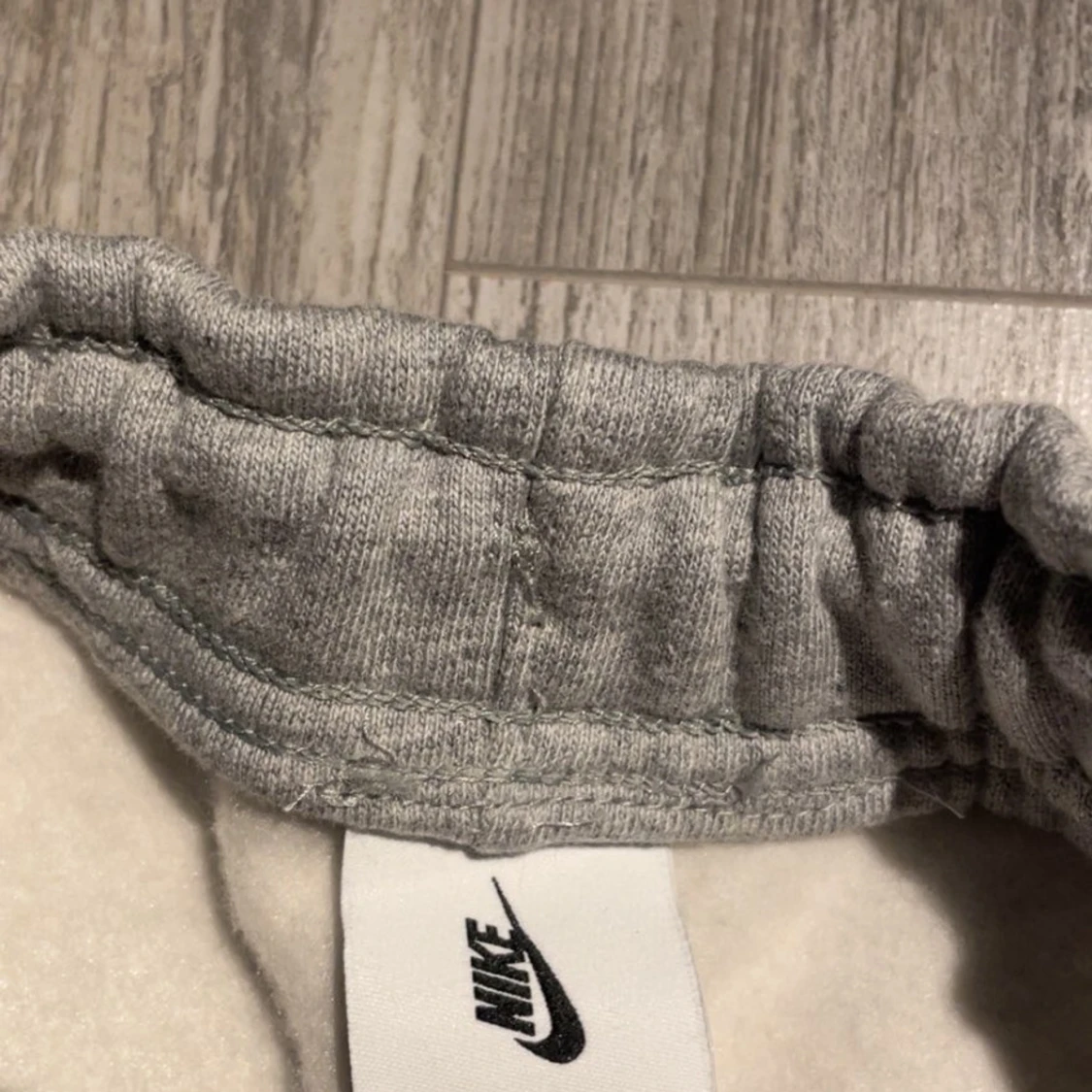 Grå fleece-shorts från Nike - 2