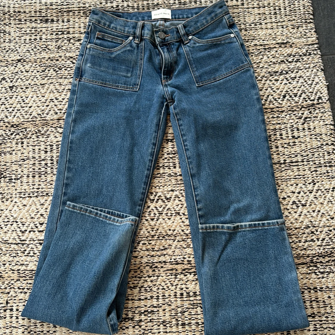 Blå straight jeans från Abrand Jeans - 2