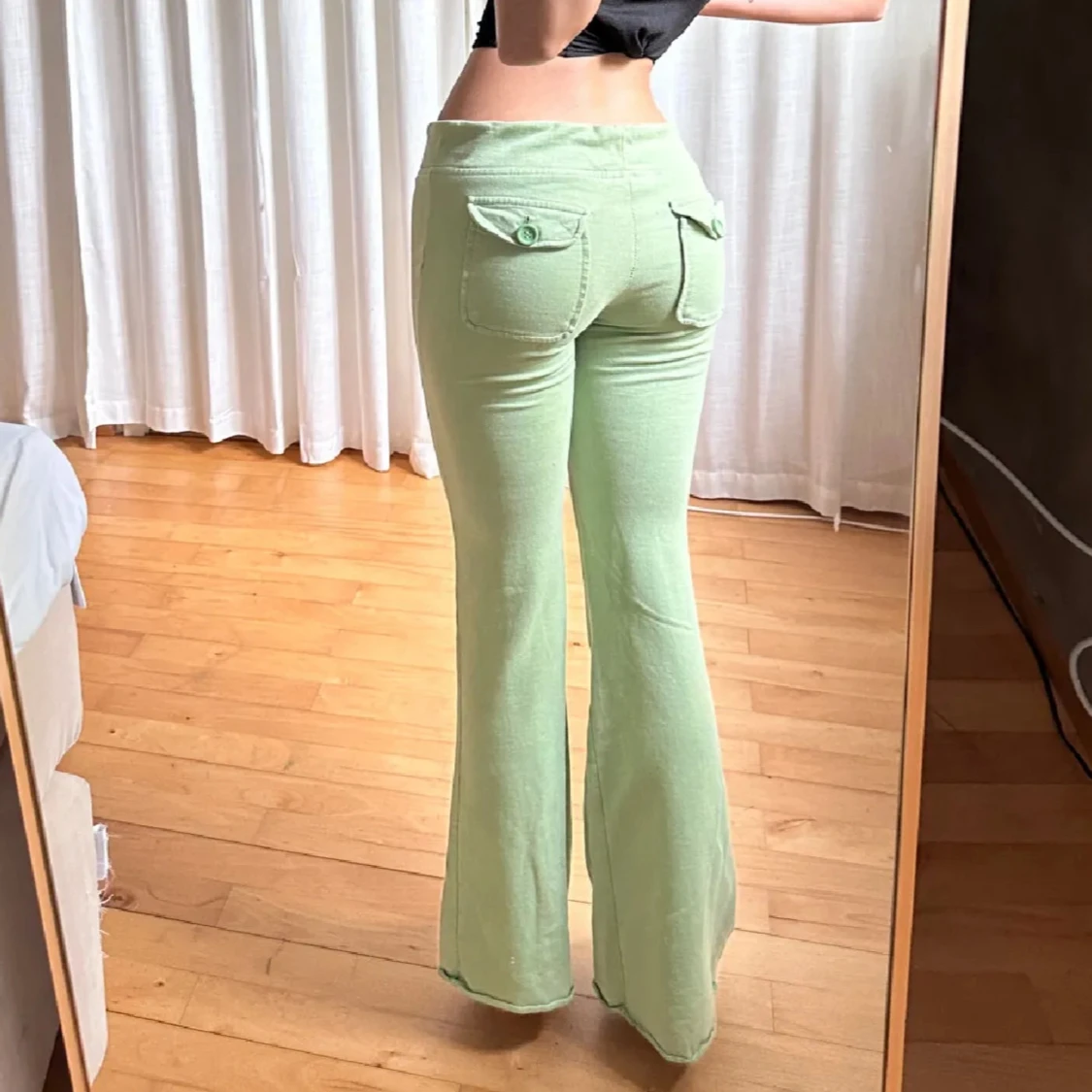 Lågmidjade mjukisbyxor - 1