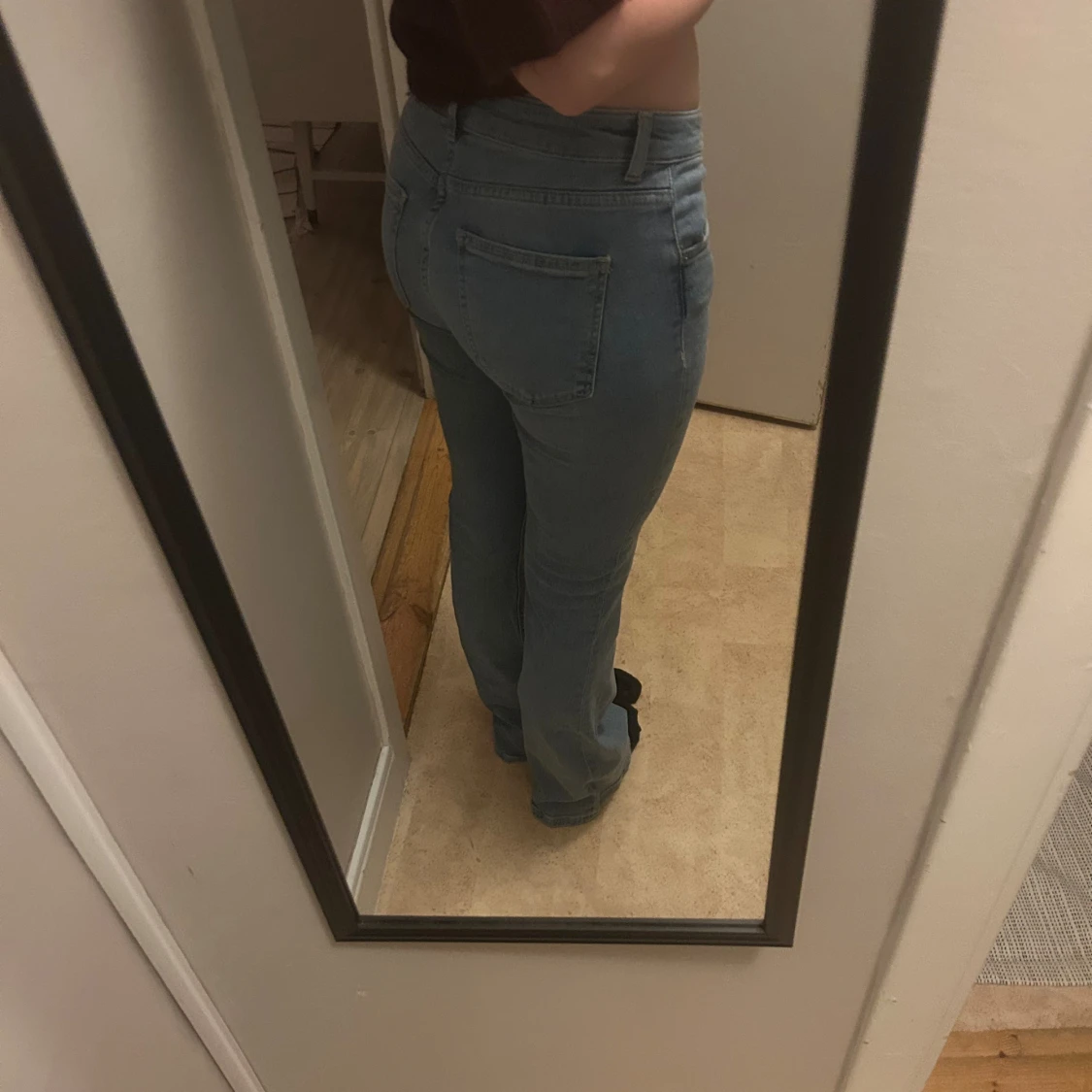 Bootcut ljusblå jeans - 1