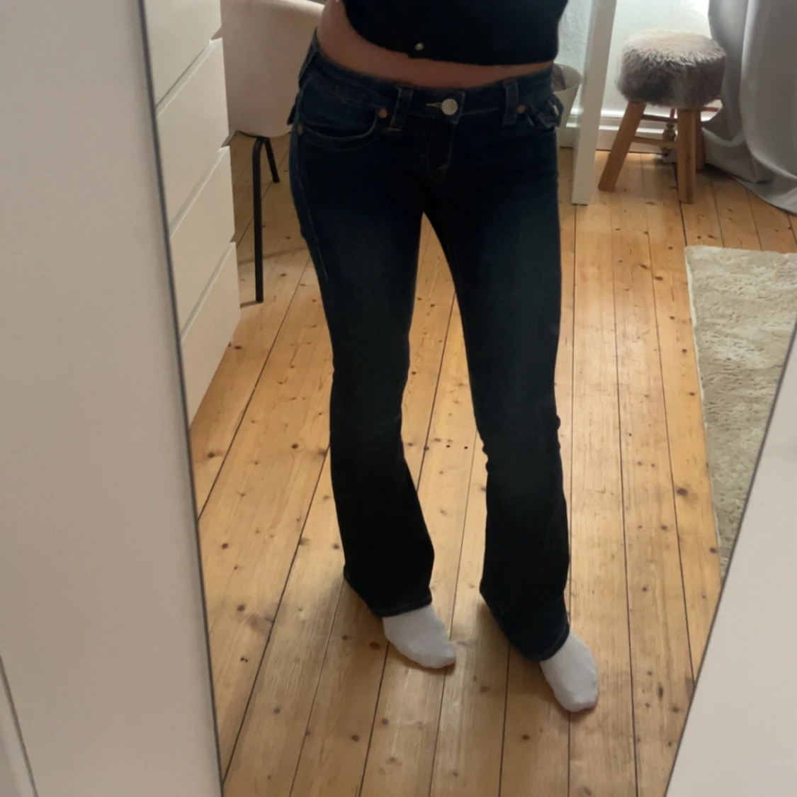 Blå True Religion jeans med bootcut - 3