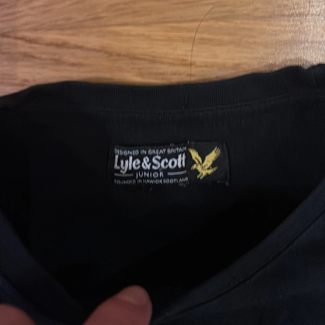 Svart långärmad tröja Lyle & Scott - 2