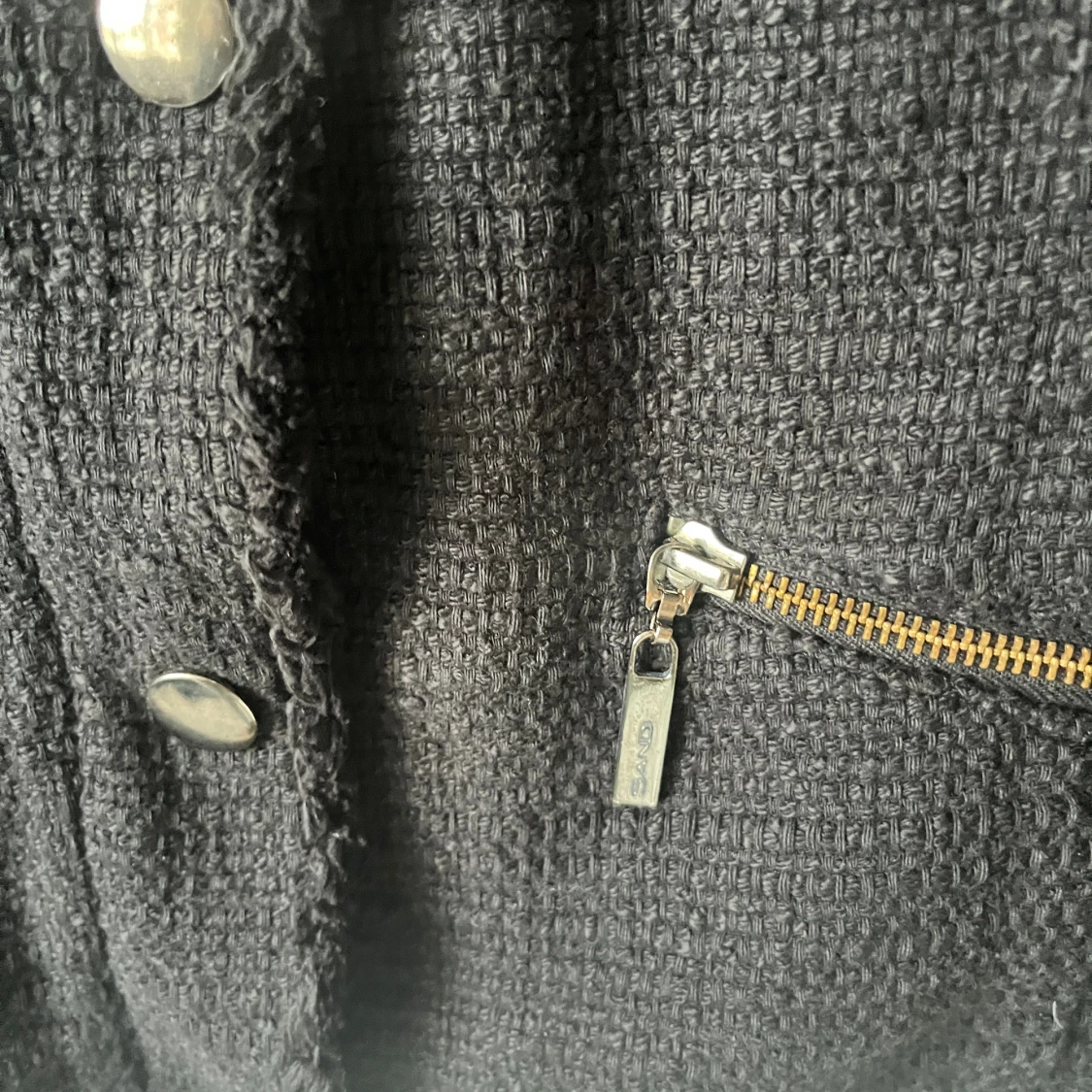 Svart cardigan jacka från Sand - 2