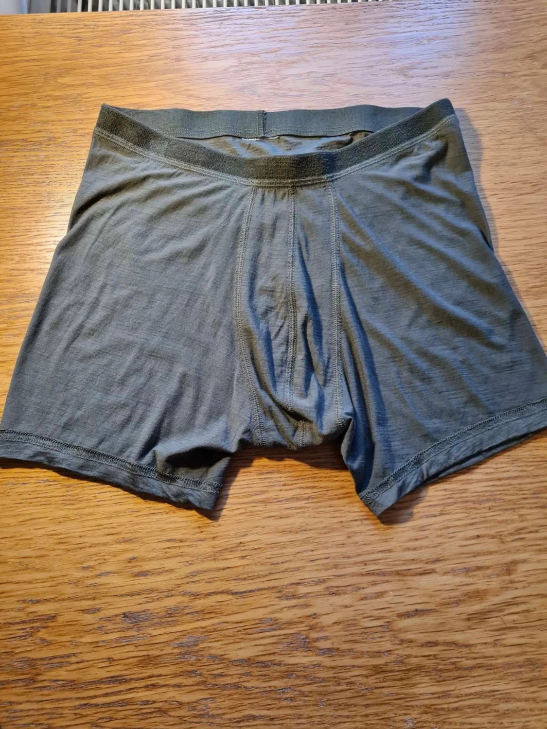 Khaki ullsshorts Aclima strl M 