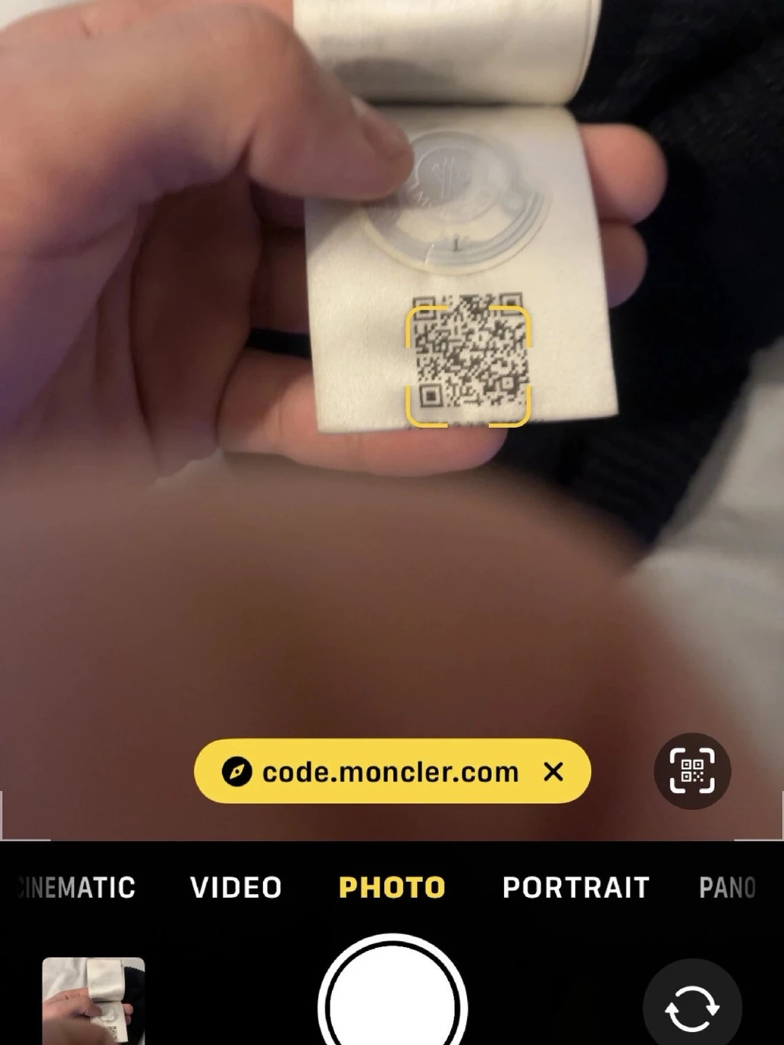 Svart/blå  Moncler mössa - 2