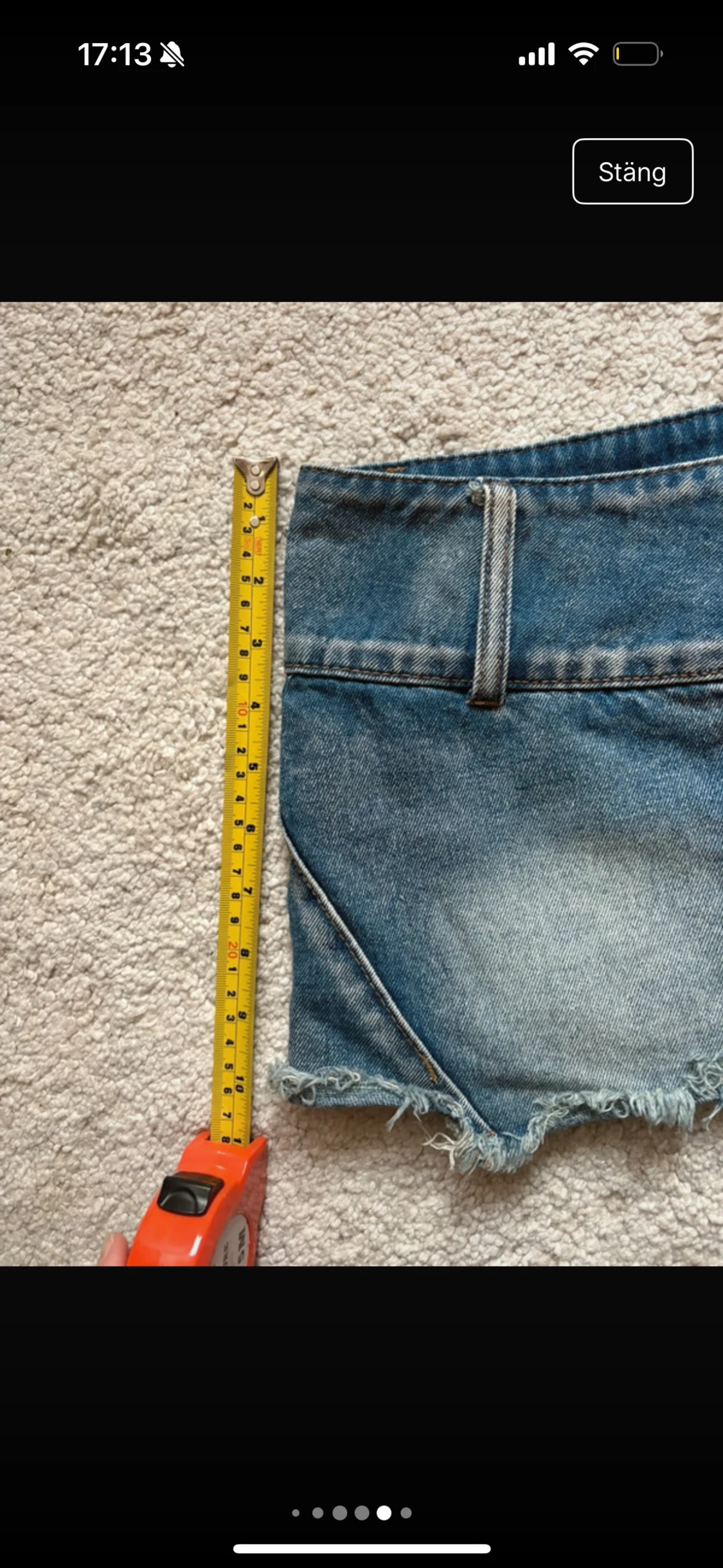 Mini jeans skirt- shein - 5