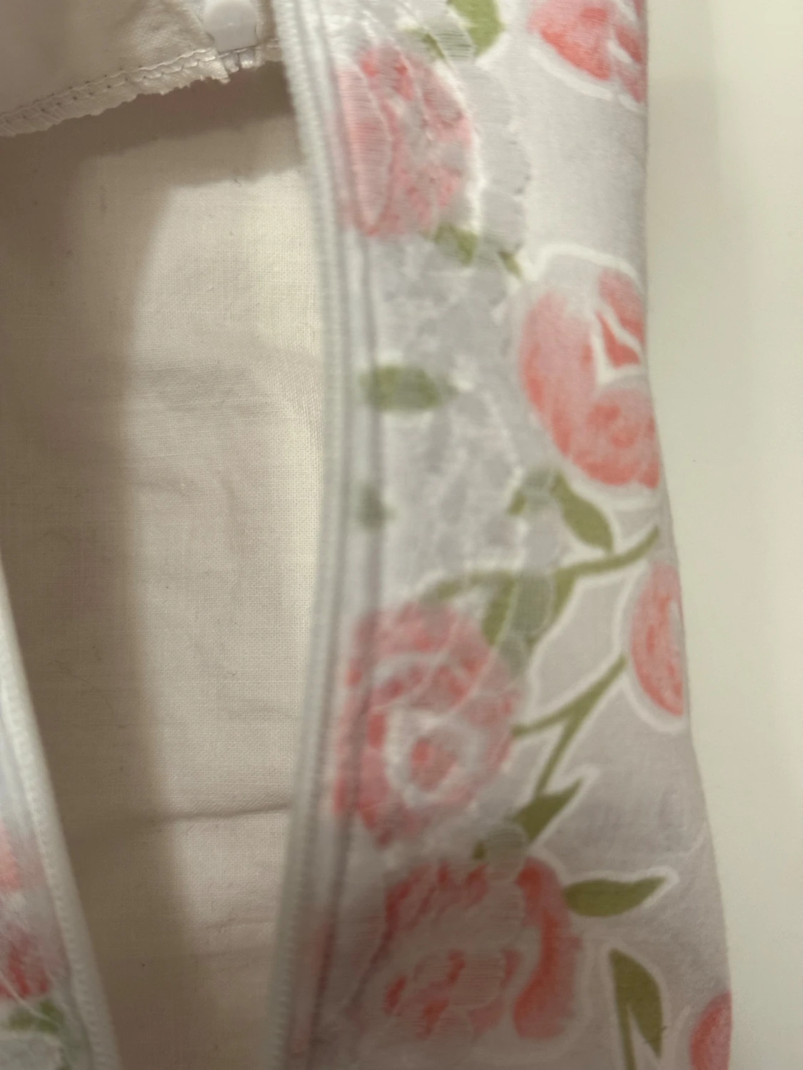 Handgjord necessär av second hand tyger - 2