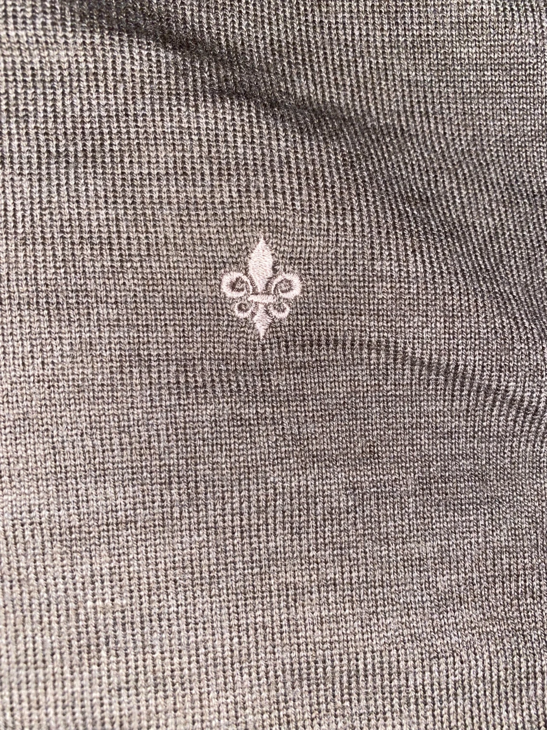 Brun merinoulltröja från Morris - 3