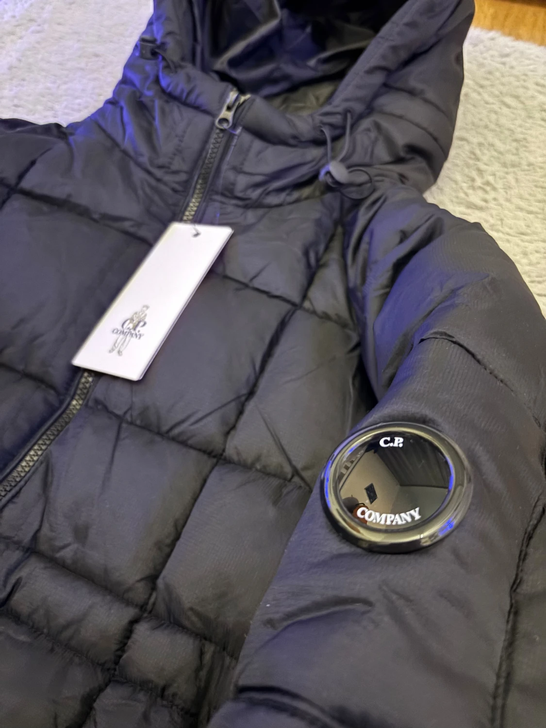 Svart pufferjacka från C.P. Company - 2