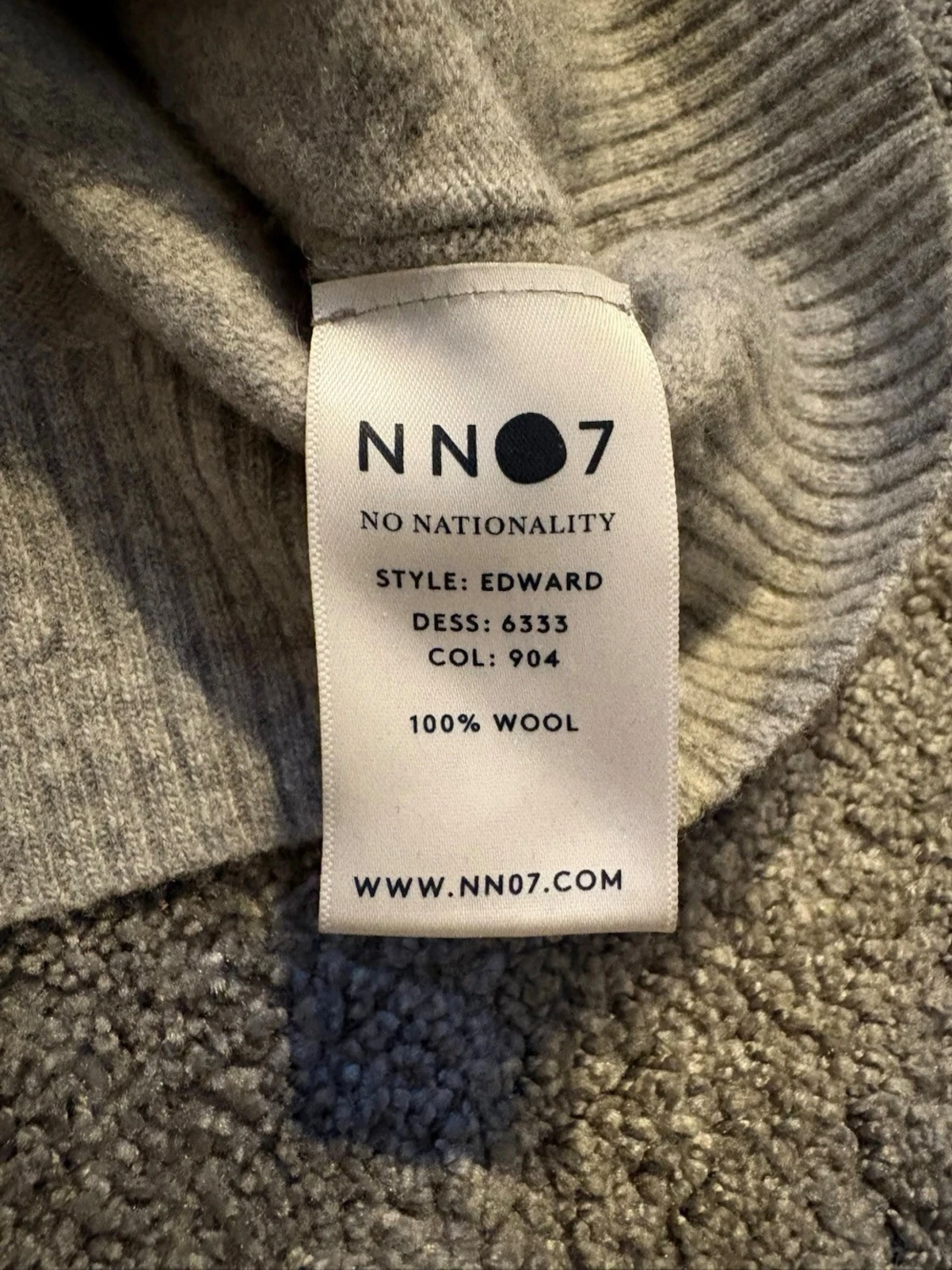 Grå stickad tröja från NN07 - 2