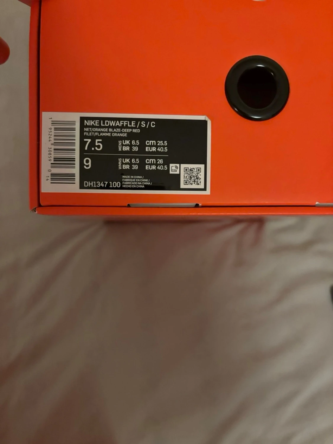 Nike LDWaffle S/C Blaze Orange sneakers - 2