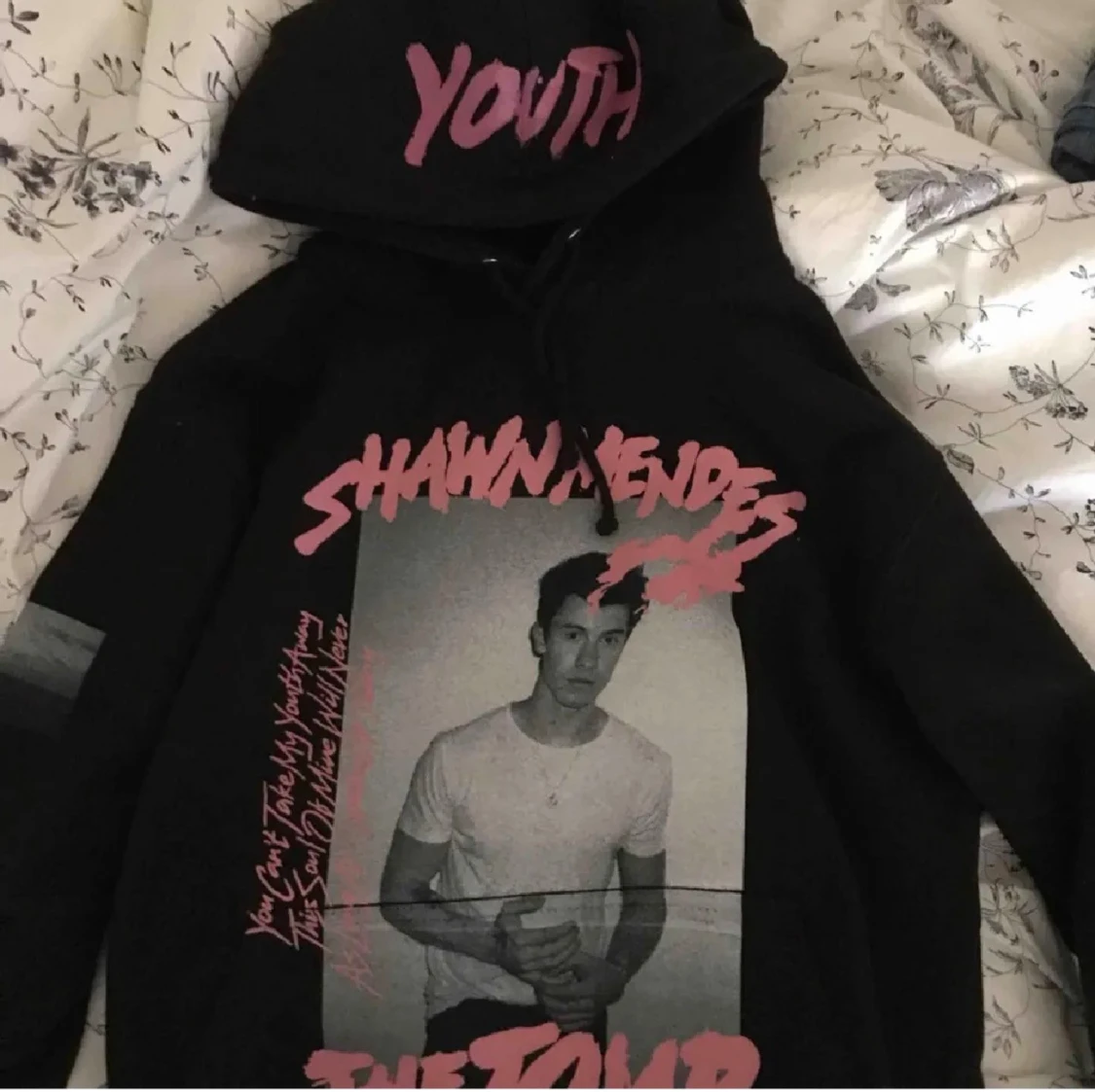 Söker en Shawn mendes hoodie i M