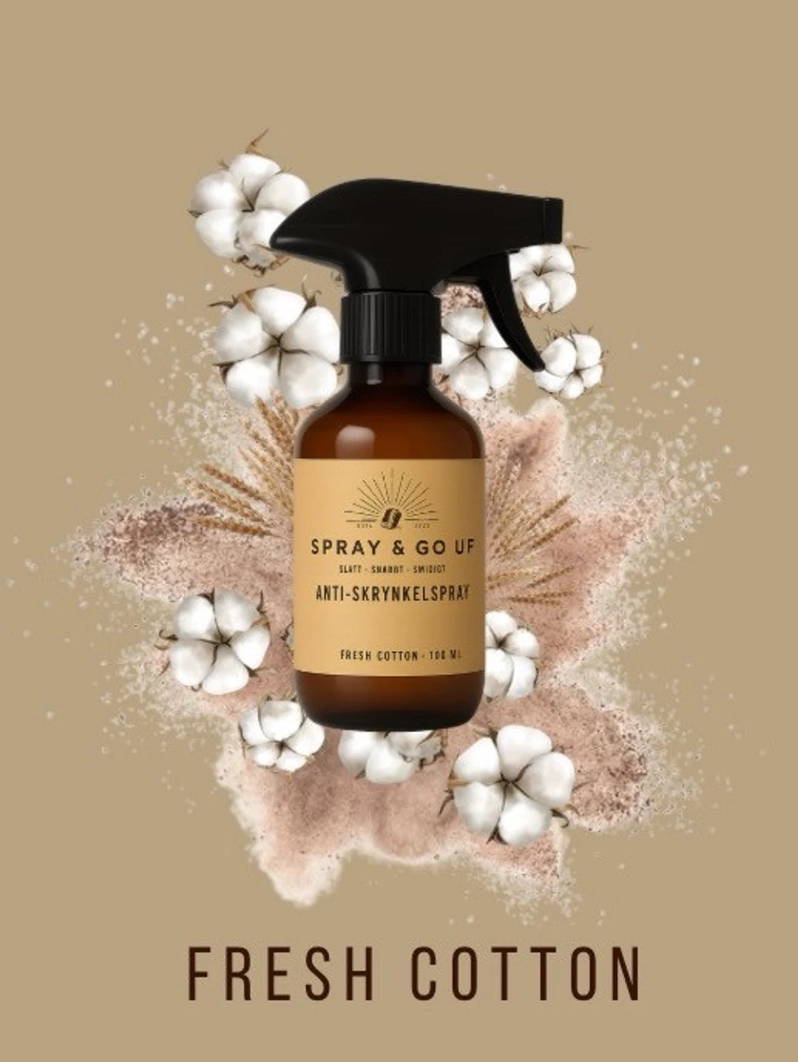 Anti-Skrynkelspray , Fresh Cotton 300 ml