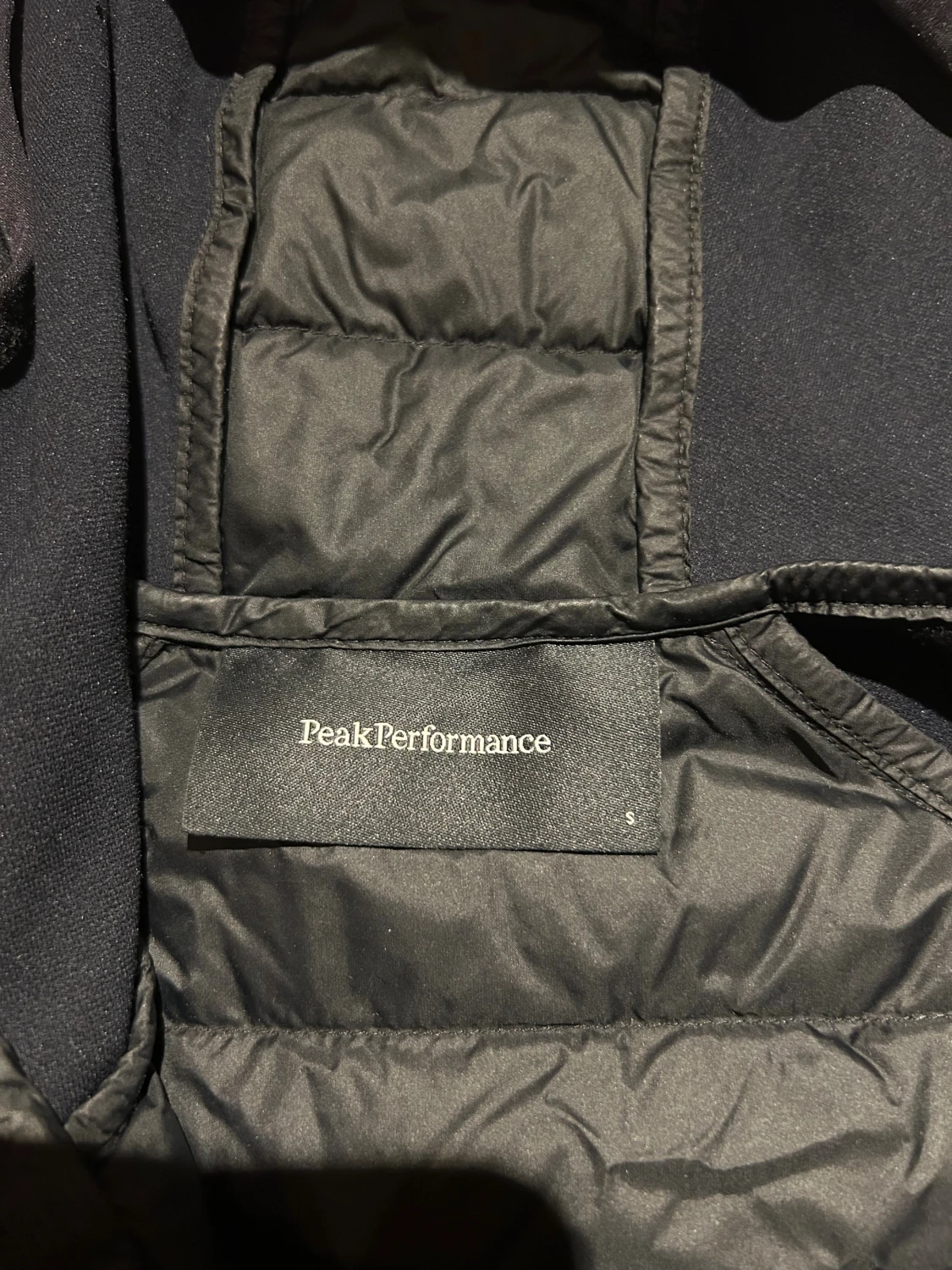 Mörkblå cardigan Peak Performance S - 3