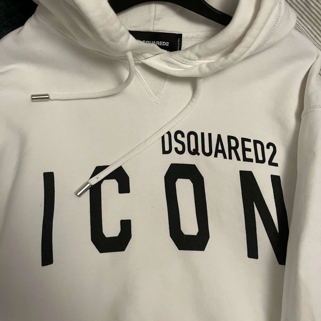 Vit hoodie från Dsquared2 ICON - 2