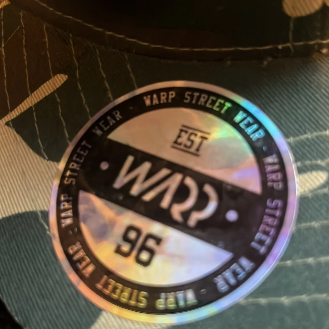 Warp keps med camouflage-mönster - 2