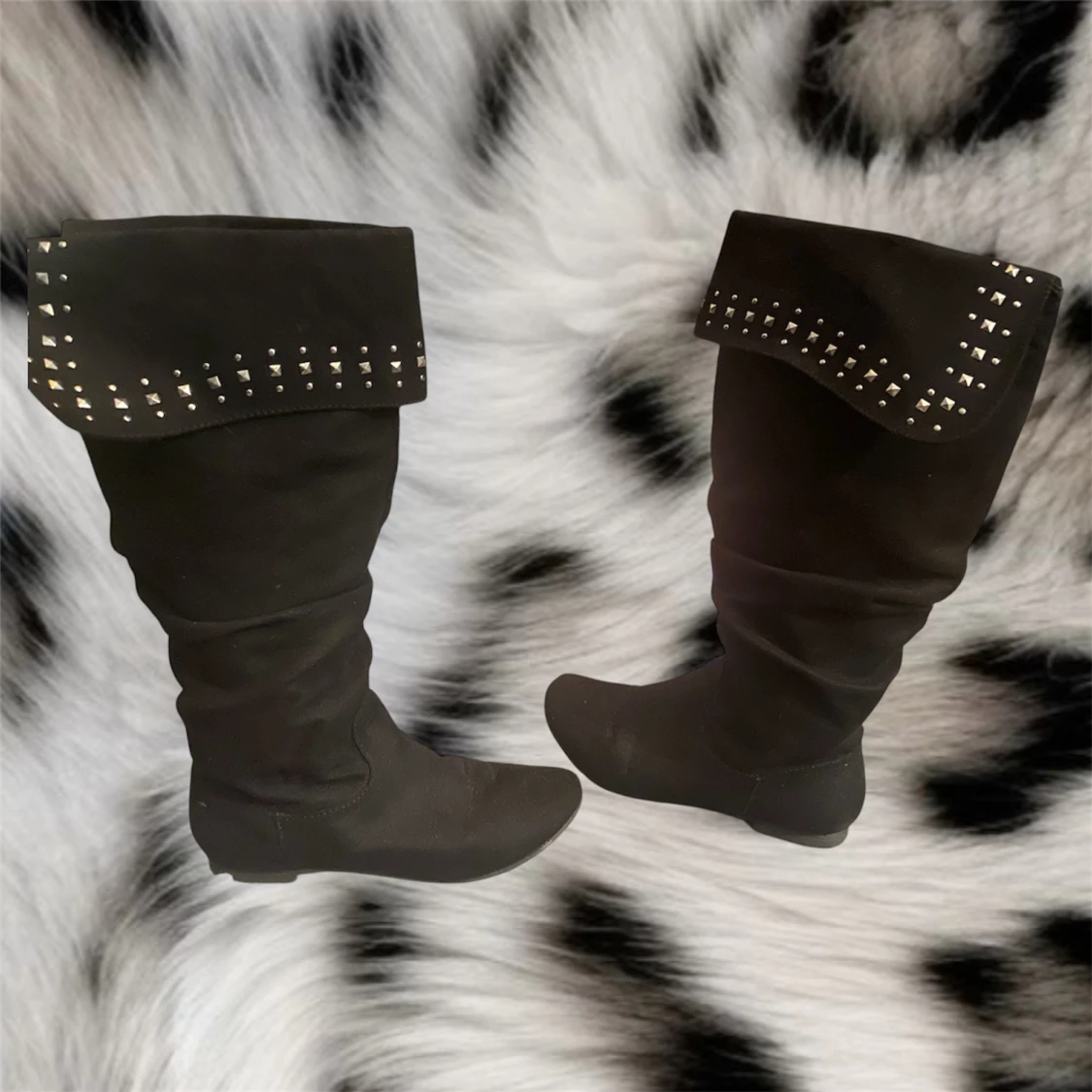 Kängor med nitar på❤️ - 1