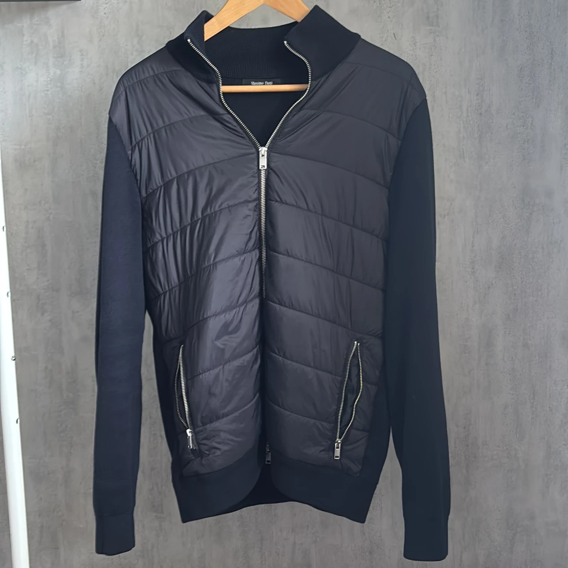 Mörkblå Cardigan från Massimo Dutti 