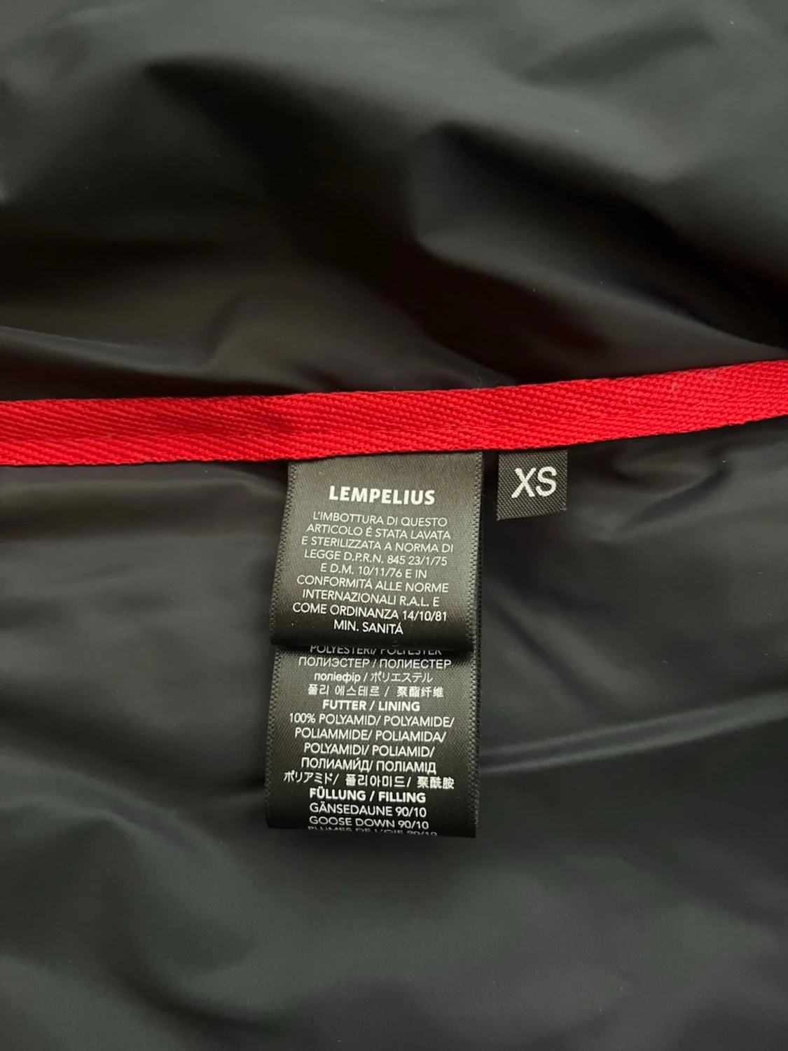 Ljuslila/ rosa pufferjacka med stor krage - 3