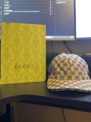  keps med GG-mönster - Navy blue gg keps