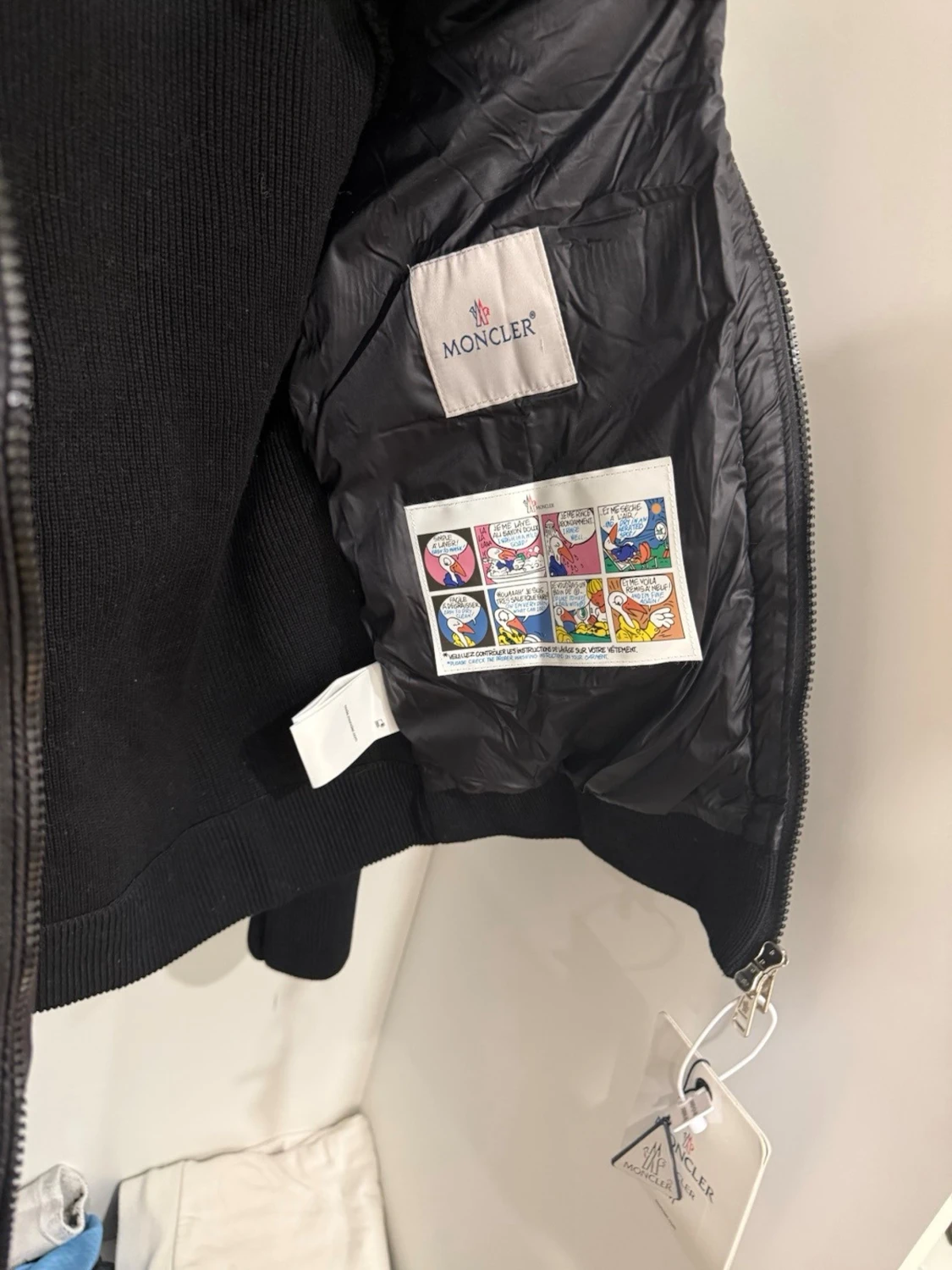 Svart cardigan jacka från Moncler - 4