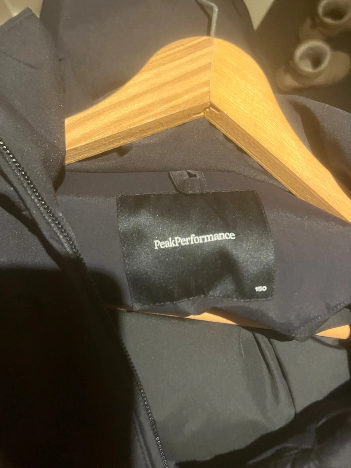 Svart peak performance  skidjacka  - 3