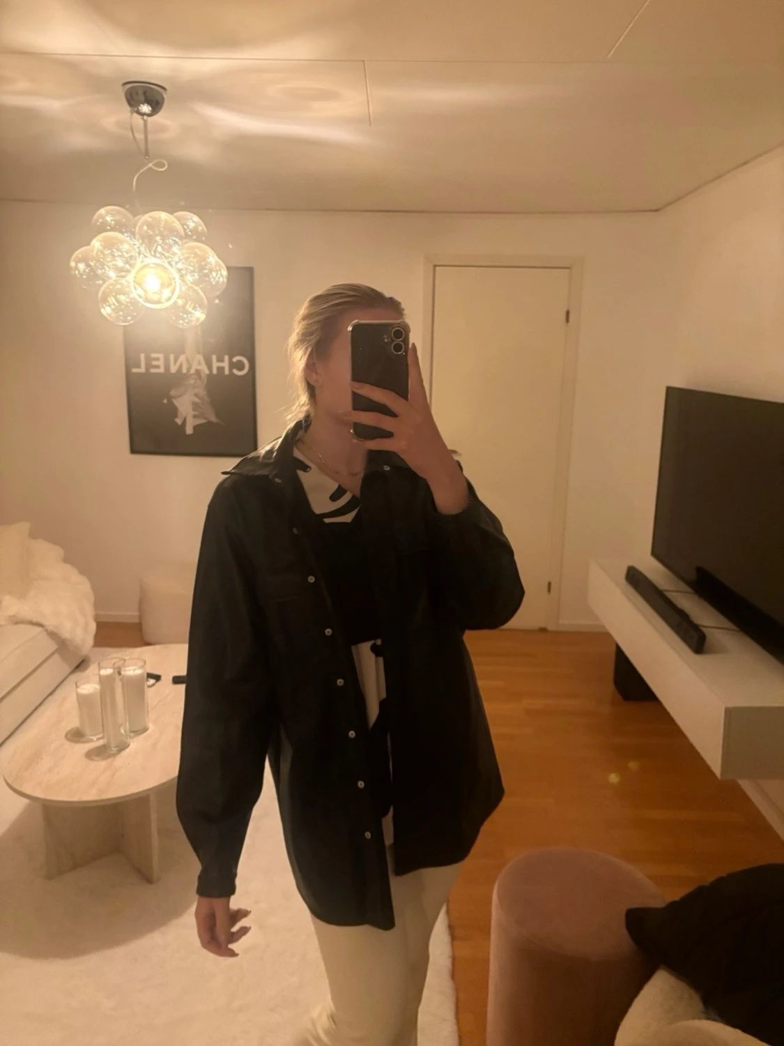 Skinn jacka 🖤 - 1