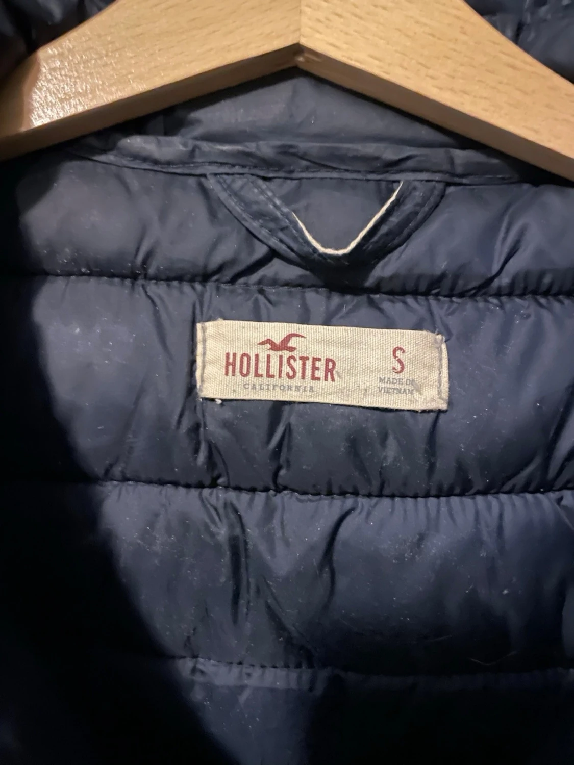 Svart dunväst från Hollister S - 2