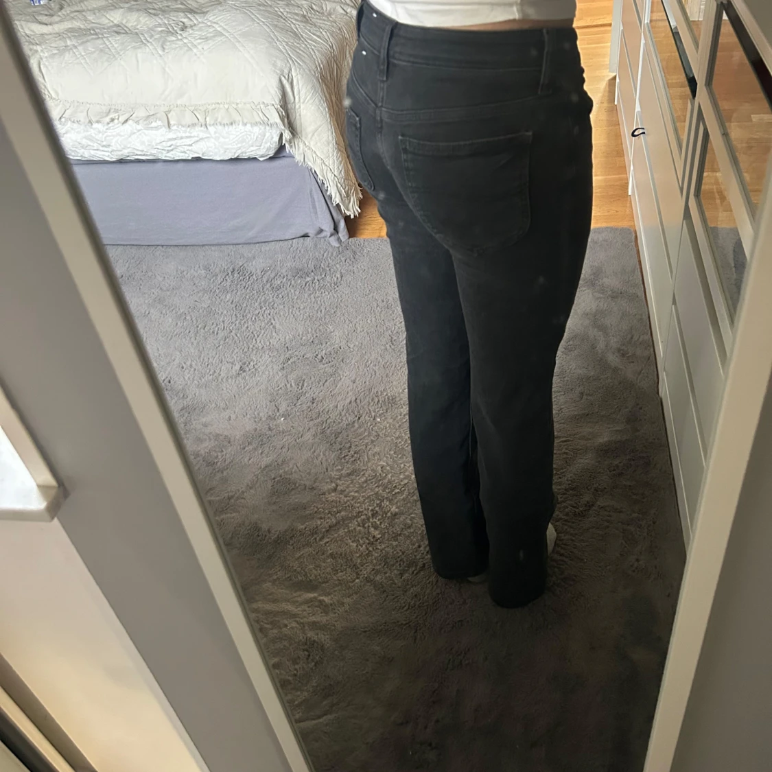 Svarta lee jeans - 1