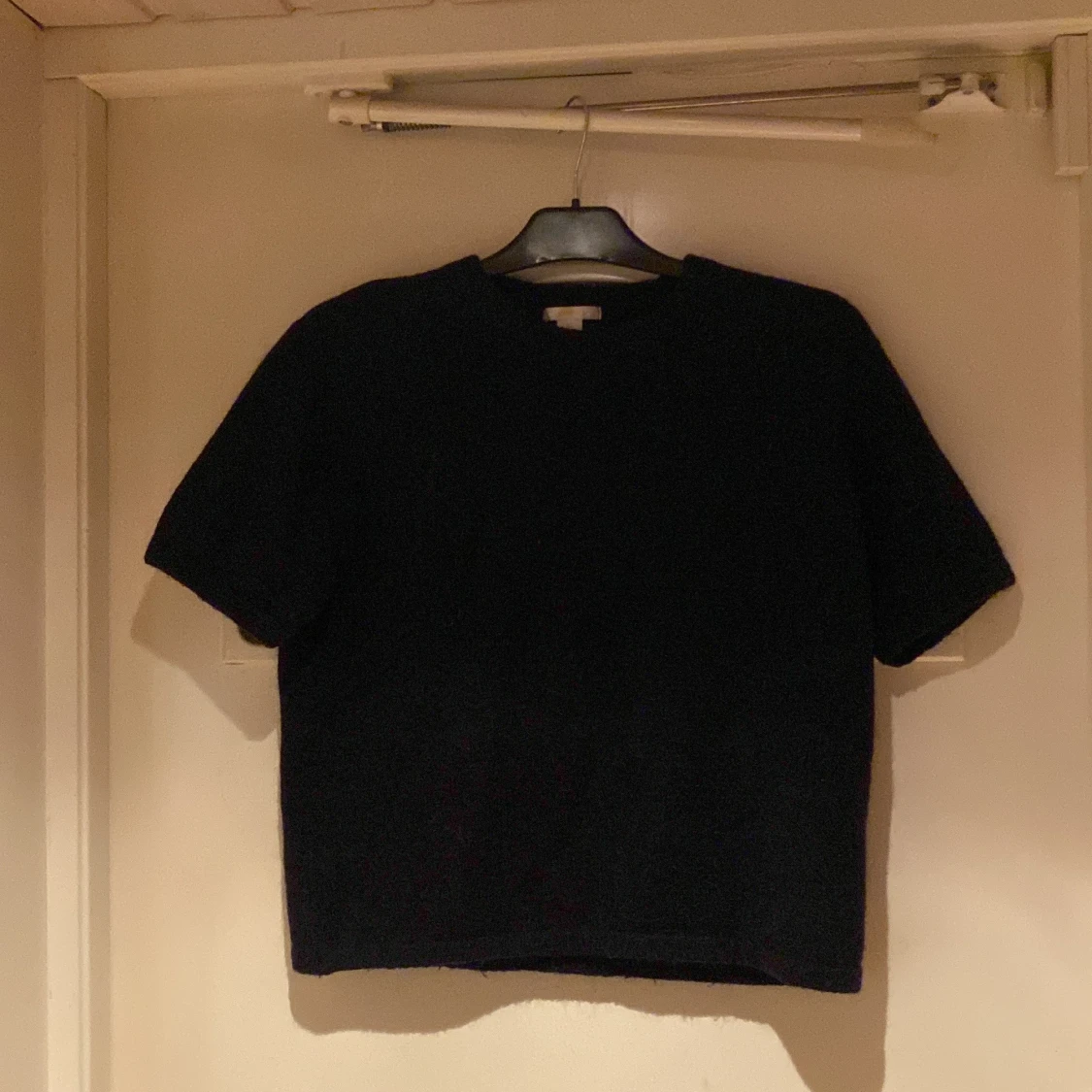 Stickad kortärmad tröja, ifrån Gina tricot Young