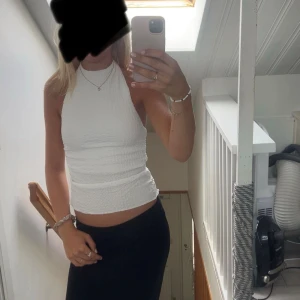 Vit fest top - Använd 1 gång🤍öppen rygg