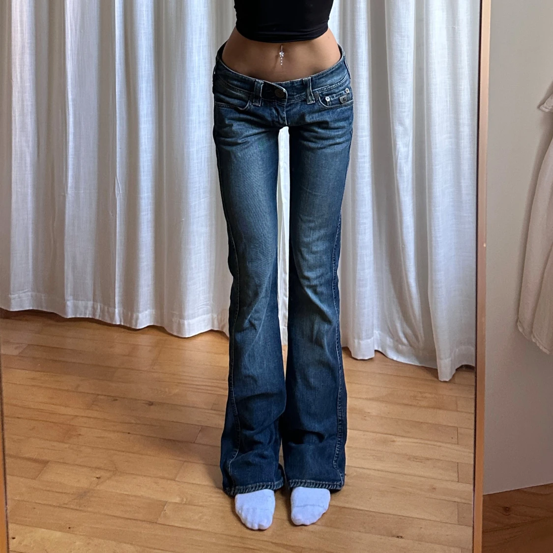 Lågmidjade jeans  - 2