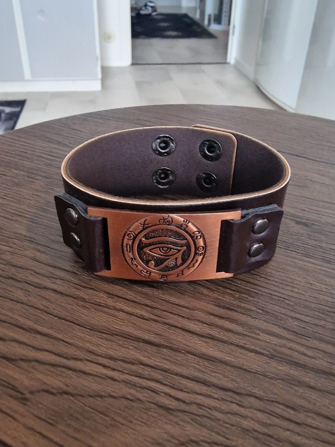 Armband vintage nordisk viking Horus öga - 1