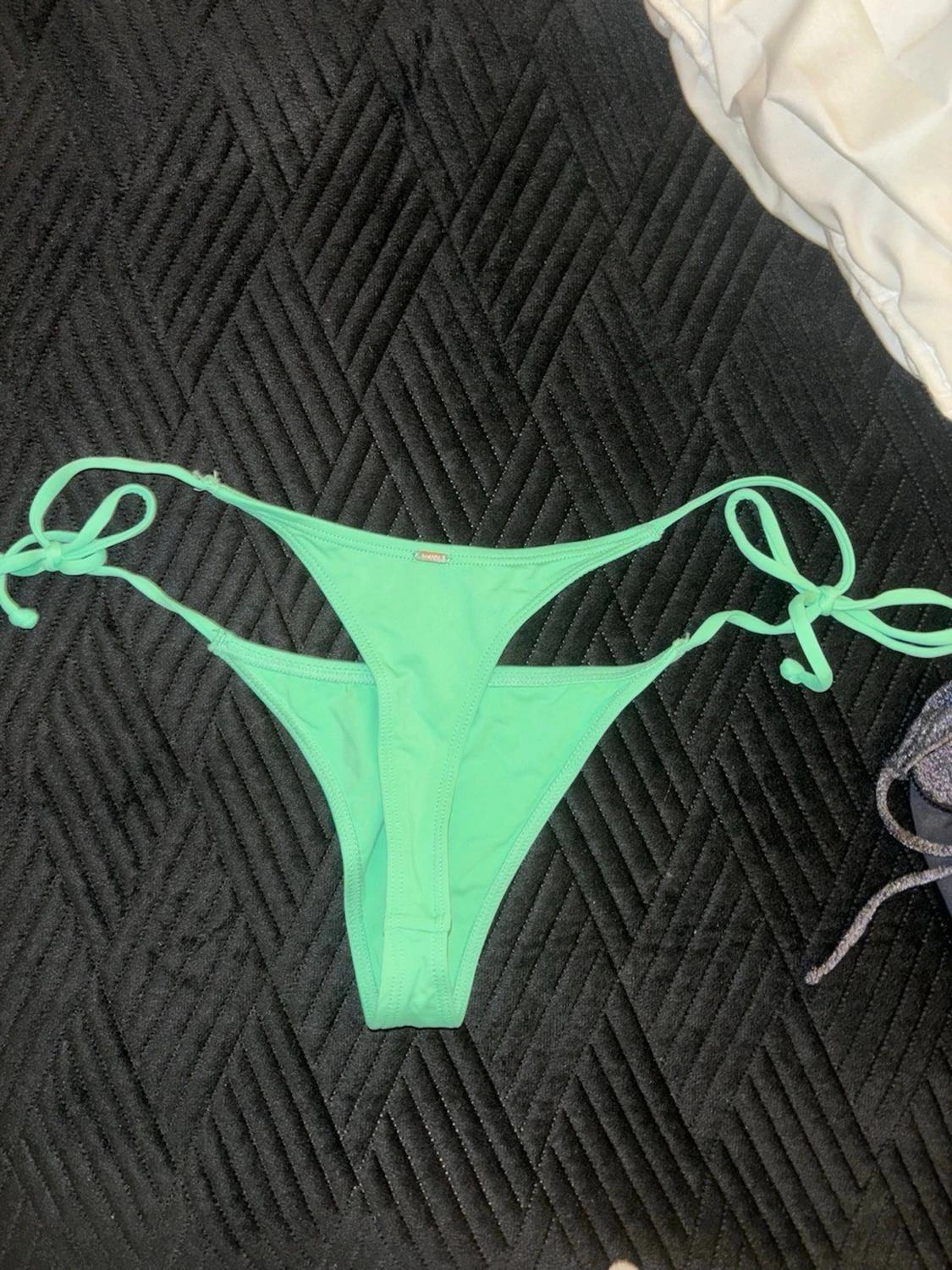 Turkos low waist bikini underdel - 1