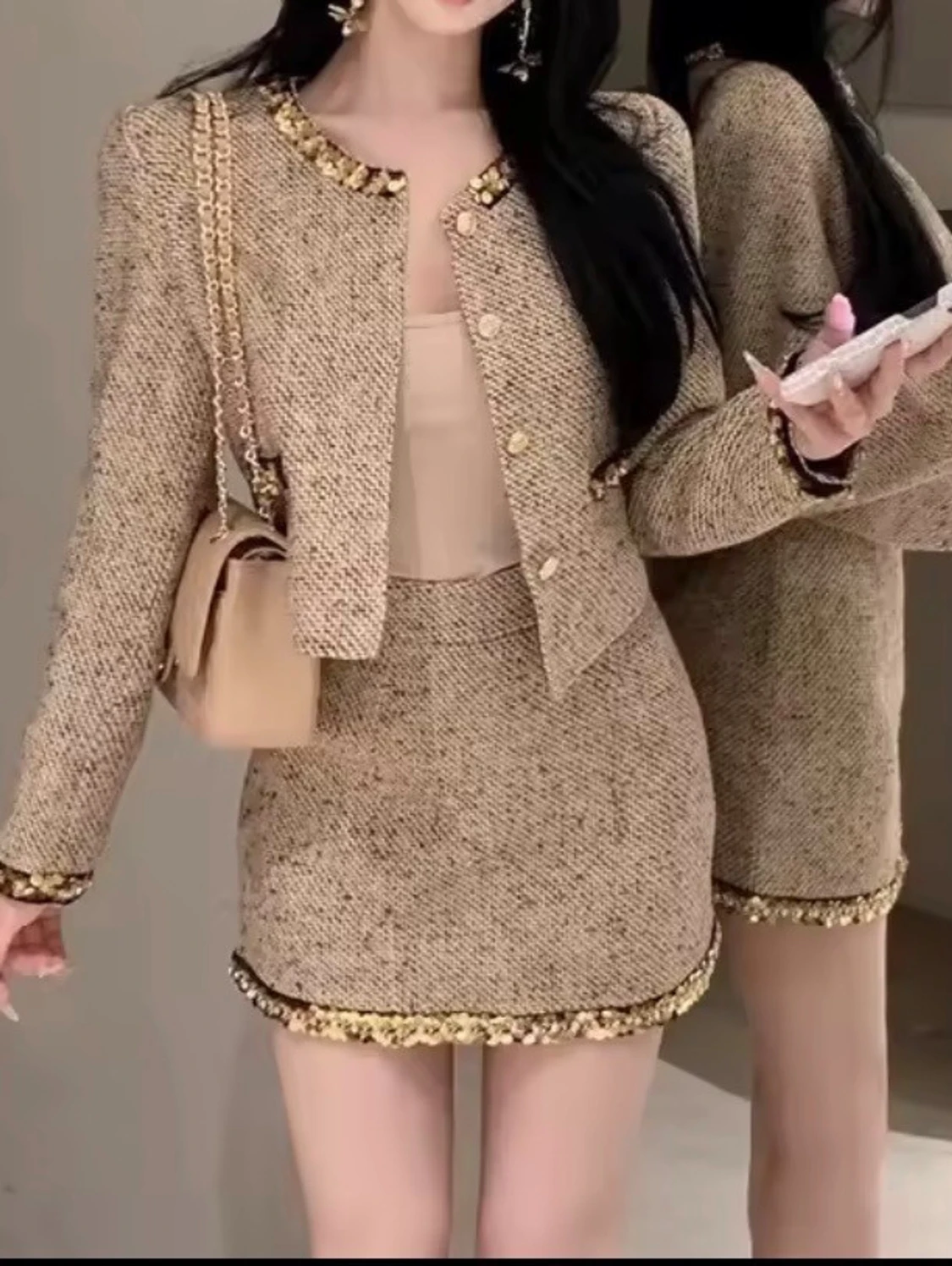 Set 2st jacka och kjol