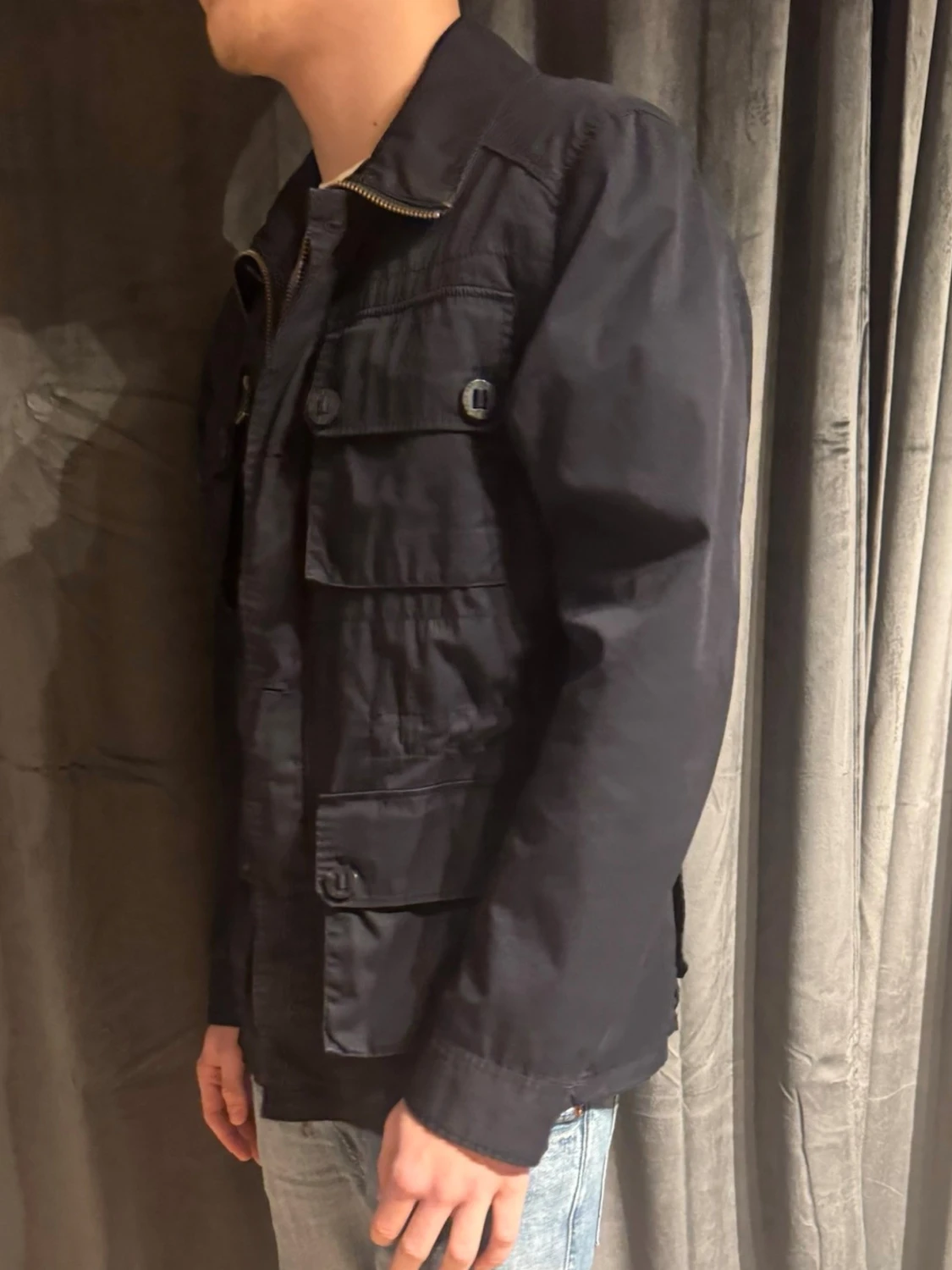 Mörkblå vindjacka från J.Lindeberg - 1