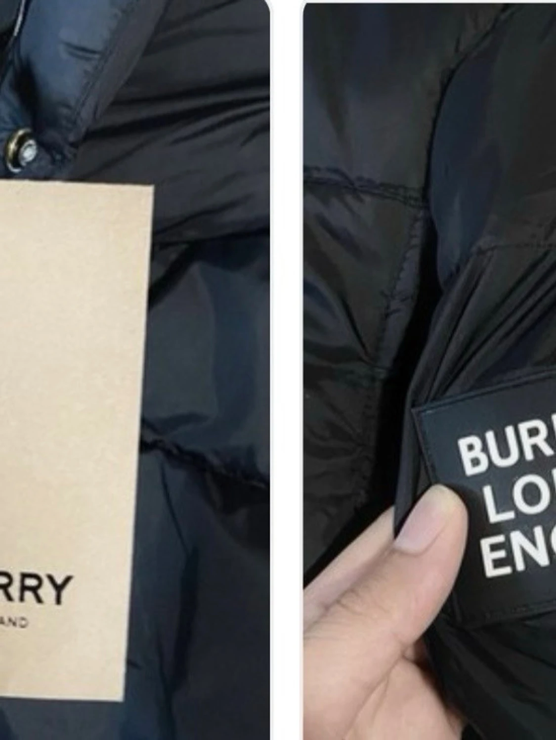 Svart pufferjacka från Burberry - 2