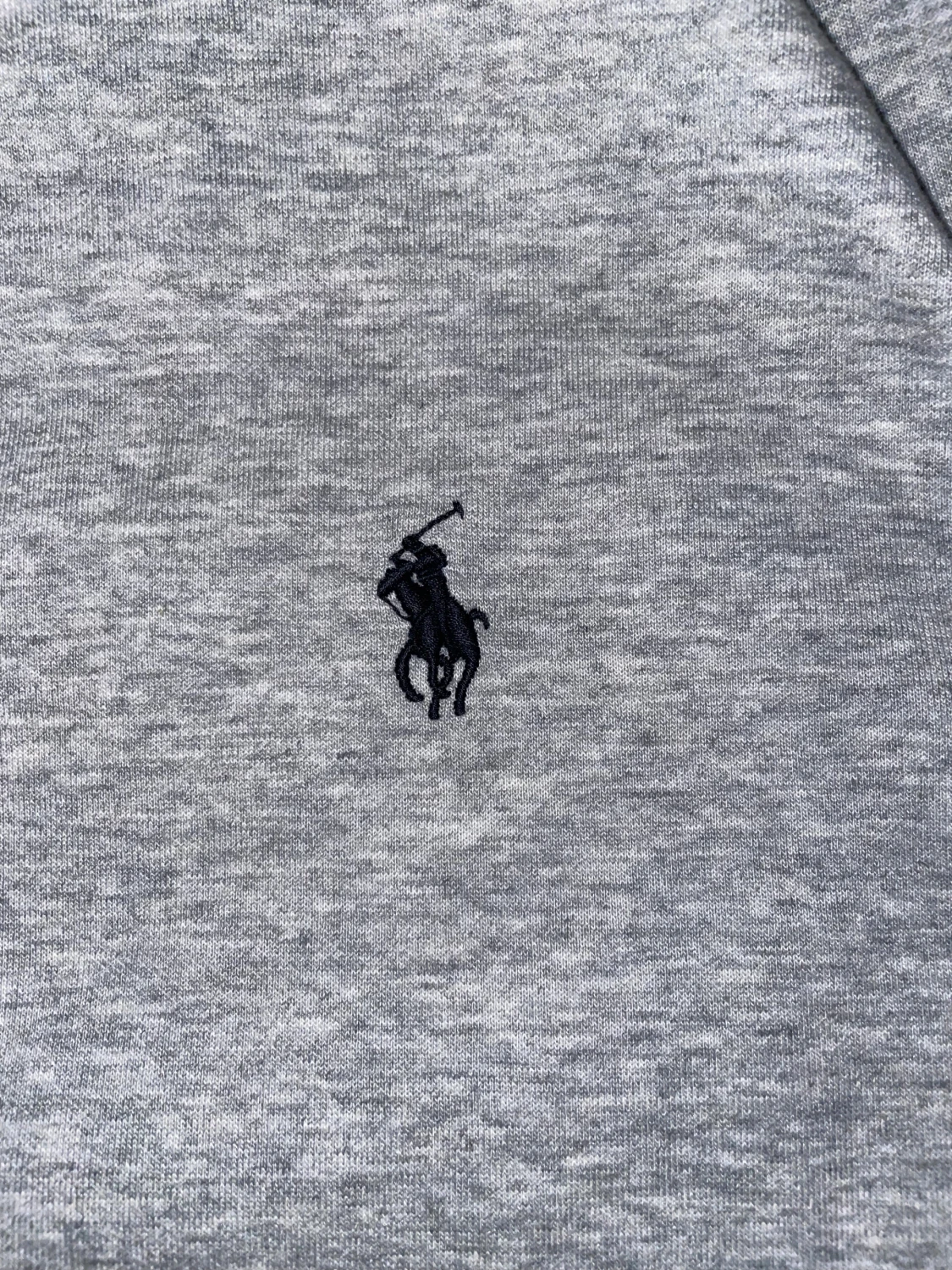 Grå zip hoodie från Polo Ralph Lauren - 2