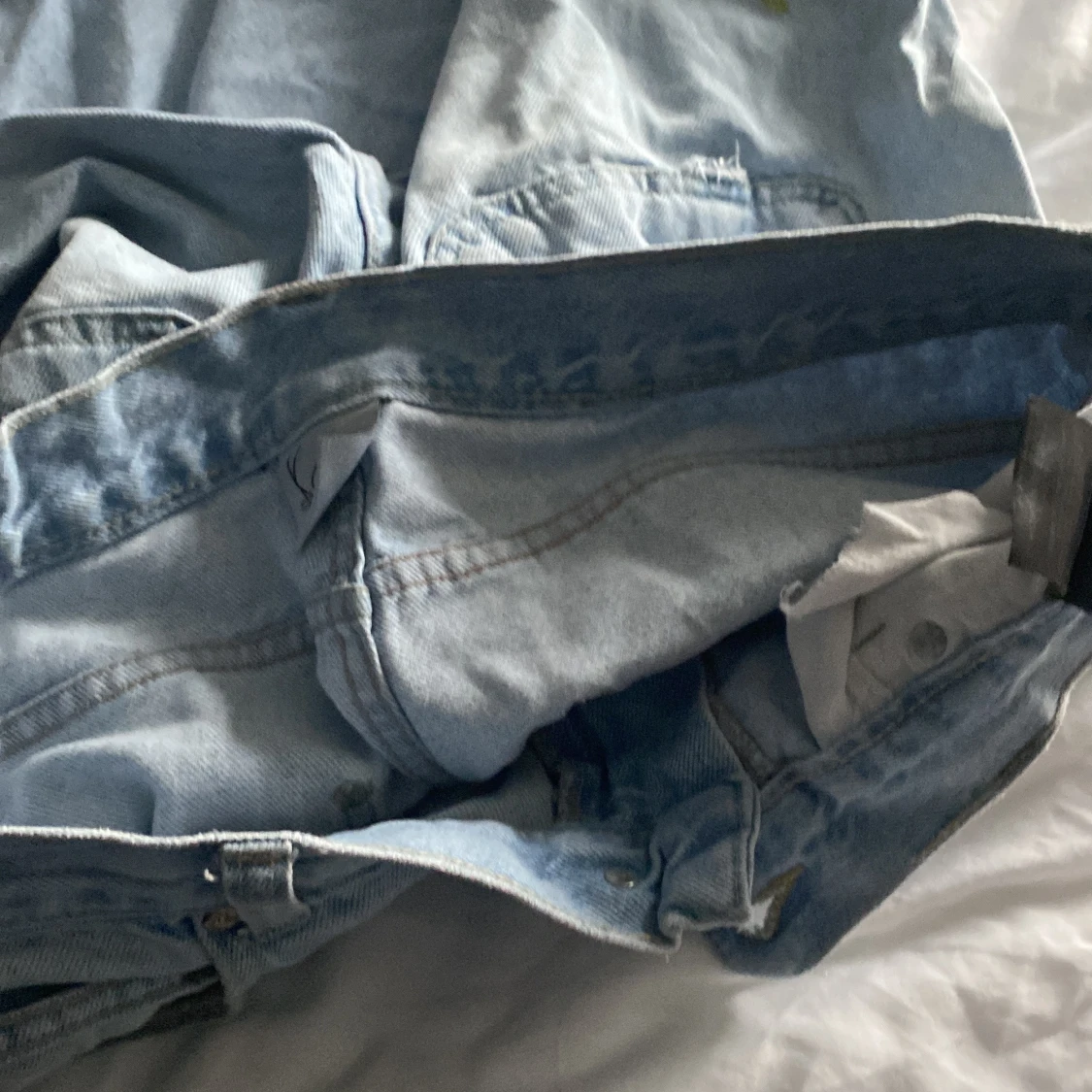 Ljusblå baggy jeans från Karl Kani - 3