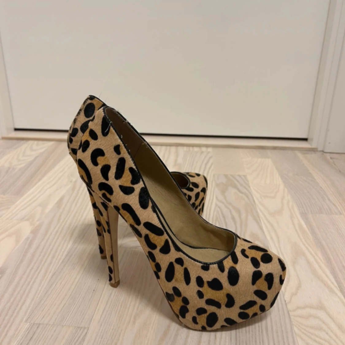 Steve Madden pumps med leopardmönster