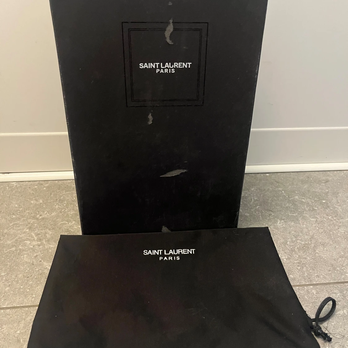 Svarta Saint Laurent sneakers - 4